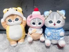 セット 新品 mofusand アイスにゃん BIGぬいぐるみ チャイナ トラ