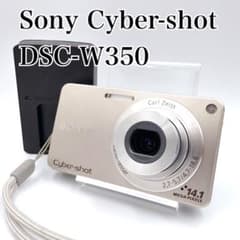 動作確認済】Sony Cyber-shot DSC-W350 ゴールド - メルカリ