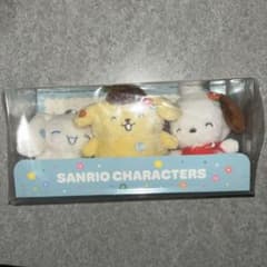 サンリオキャラクターズ ぬいぐるみマスコット 3種セットのサムネイル