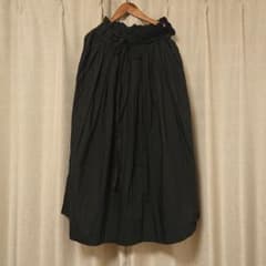 ☆お値下げ・新品・未使用・ichi・ラップスカート・黒☆のサムネイル