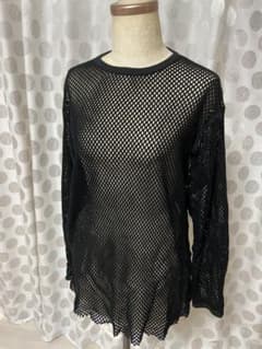 【新品激安】PHEENY BULKY WOOL MESH 黒メッシュ 長袖のサムネイル