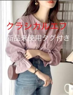 ★17日限定★【classical elf】前後2way 華やか刺繍ブラウスのサムネイル