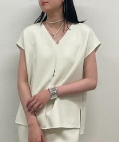 ♡新品未使用♡ラウンジドレス ポンチフレンチプルオーバー - メルカリ