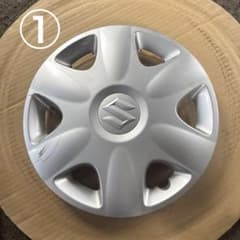 スズキ純正 13インチホイールキャップ 4枚セット シルバーのサムネイル