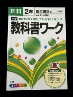 【新品・未使用】中学教科書ワーク 理科 2年 東京書籍版のサムネイル