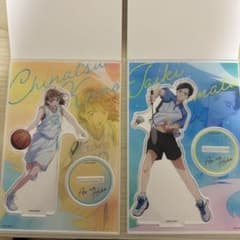 アオのハコ ダイソー アクリルフィギュア 2種セット 鹿野千夏 猪股大喜