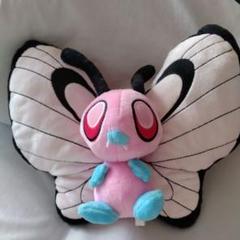 未使用／ポケットモンスター　バタフリー　オス＆メス(ピンク) ペア 未使用／ポケットモンスター バタフリー オス＆メス(ピンク