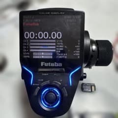 Futaba 4PX ラジコン送信機　受信機　テールスライダーホイール付⭐️のサムネイル