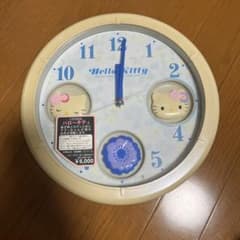 ハローキティ からくり時計 レトロ 訳あり レア サンリオ 2002年