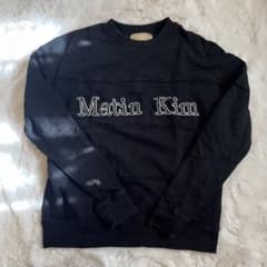 Matin Kim 黒スウェット - メルカリ