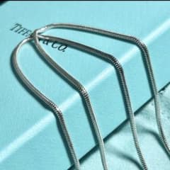 TIFFANY&Co. ティファニー スネークチェーン ネックレス 45cmのサムネイル