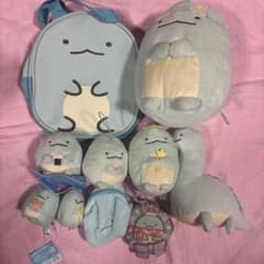 すみっコぐらし とかげ マスコット ぬいぐるみ バッグ ポーチ まとめ売り