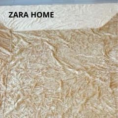 新品】ZARA HOME ザラホーム ベッドカバー ゴールド - メルカリ