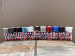 TAMIYA COLOR スプレー塗料 11本セットのサムネイル