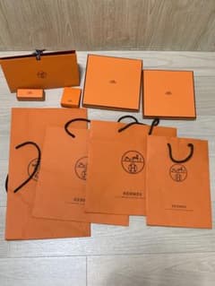 HERMES ショップ袋 空箱 まとめ売り - メルカリ