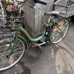 BRIDGESTONE 電動アシスト自転車 グリーン　配送不可 BRIDGESTONE 電動アシスト自転車 グリーン 配送不可 - メルカリ