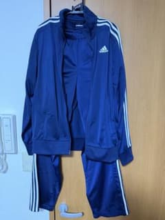 adidas ジャージ 上下セット ネイビーのサムネイル