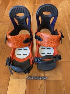 フラックス　ビンディング　Mサイズ　オレンジ　使用回数1回　状態抜群のサムネイル