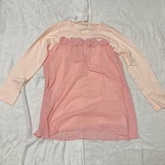 薄手長袖トップス　チュニック　新品未使用ブランシェスのサムネイル