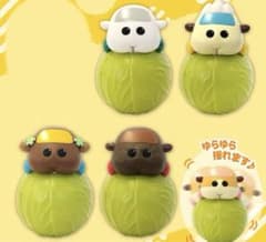 【新品未開封】PUI PUI モルカー　起き上がりこぼし　フィギュア 4種セット