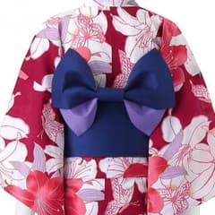 cherry様専用★15日までお取り置き グレイル 作り帯 紺 紫 新品のサムネイル