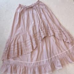 希少✨美品✨ピンクハウス ティアード ピコフリル スカート ギャザー