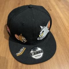 トムとジェリー スナップバックキャップ 黒のサムネイル