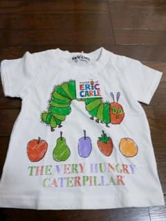 ハラペコあおむしキッズＴシャツ　　新品未使用　80センチ　夏　ホワイトのサムネイル