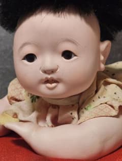 大正～昭和初期 子供人形 這子人形 市松人形 アンティーク人形