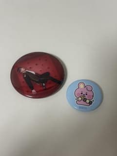 BTS ジョングク 缶バッジ BT21 COOKY セット - メルカリ
