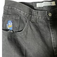 polar skate ブラックデニムパンツ 93！ 32×30 - メルカリ