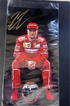 2017年F1 ドライバーズカード 直筆サイン入り キミ ライコネン