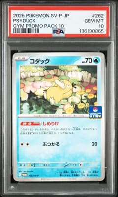 PSA10】コダック しめりけ ジムプロモ 262/SV-P - メルカリ
