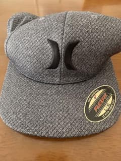 ハーレー Hurlry FLEXFIT グレー キャップ　L/XL サイズ