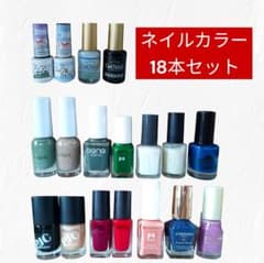 ネイルカラー 18本まとめ売り - メルカリ