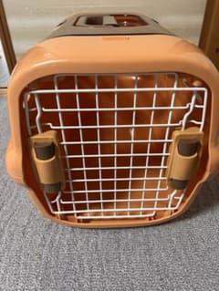 小動物用キャリーケース オレンジのサムネイル