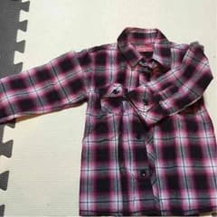 かーゆり様 専用！チェックシャツ95のサムネイル