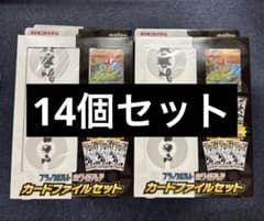 ブラックボルト・ホワイトフレア カードファイルセット