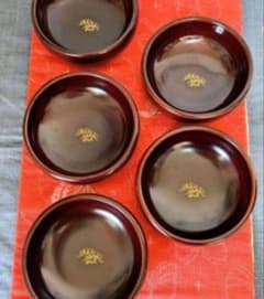 山中漆器❀瑾齋❀天然木製❀高級浅鉢セット❀未使用❀普段使いからお正月にも♡ 山中漆器❀瑾齋❀天然木製❀高級浅鉢セット❀未使用❀普段使いから