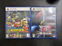 【PS5】 デジボク地球防衛軍２(新品未開封) &地球防衛軍６(中古)セット売り