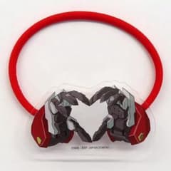 「勇気爆発バーンブレイバーン」　アクリルヘアゴム