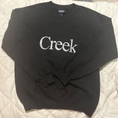 creek クリーク　トレーナー　スウェット　ブラック　黒のサムネイル