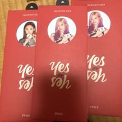 TWICE Yes or Yes 特典しおりのサムネイル