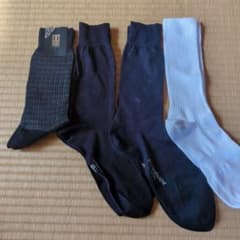 紳士ビジネス靴下4足のサムネイル