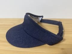 【米国製】 希少NEW YORK HAT & CAP CO. デニムサンバイザー