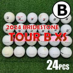 【B66】 ブリヂストンTOURBXS 白 24年 ロストボール 24球