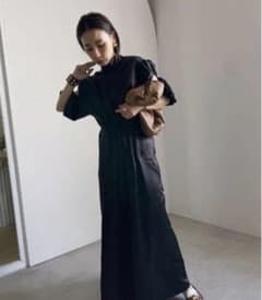 Ameri 【GATHER SLEEVE WAIST TUCK DRESSのサムネイル