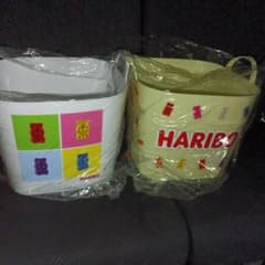 ハリボー全2種ランドリーバケット