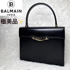 極美品✨️ピエールバルマン ハンドバッグ フォーマルバッグ レザー 冠 