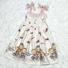 エミリーテンプル キャンディー ベアー 膝丈ワンピース キャミワンピ 160位 エミリーテンプル キャンディー ベアー 膝丈ワンピース キャミワンピ